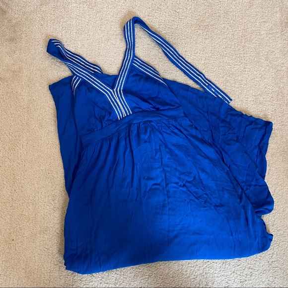 Gibson x Hi Sugarplum! Santorini Adjustable Strap Maxi Dress Small - Picture 5 of 7